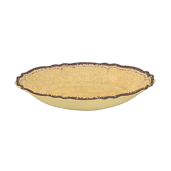 Le Cadeaux Pasta Bowl Antiqua Mustard